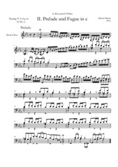 Prelude and Fugue No.2 c-moll